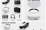 AERI100 VR Pro Drone med VR-briller